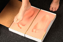 foot measerment for orthotics